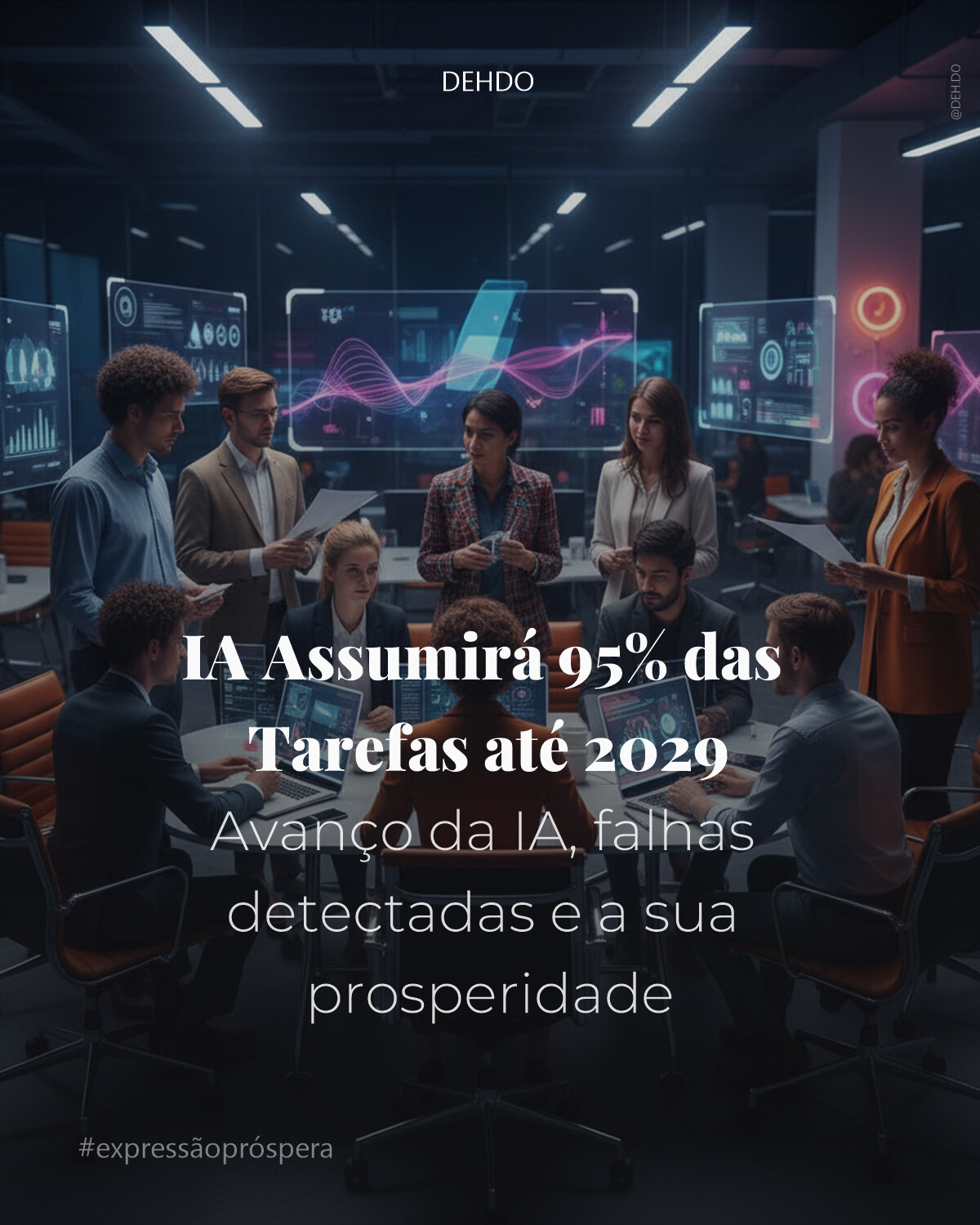 IA Assumirá 95% das Tarefas até 2029