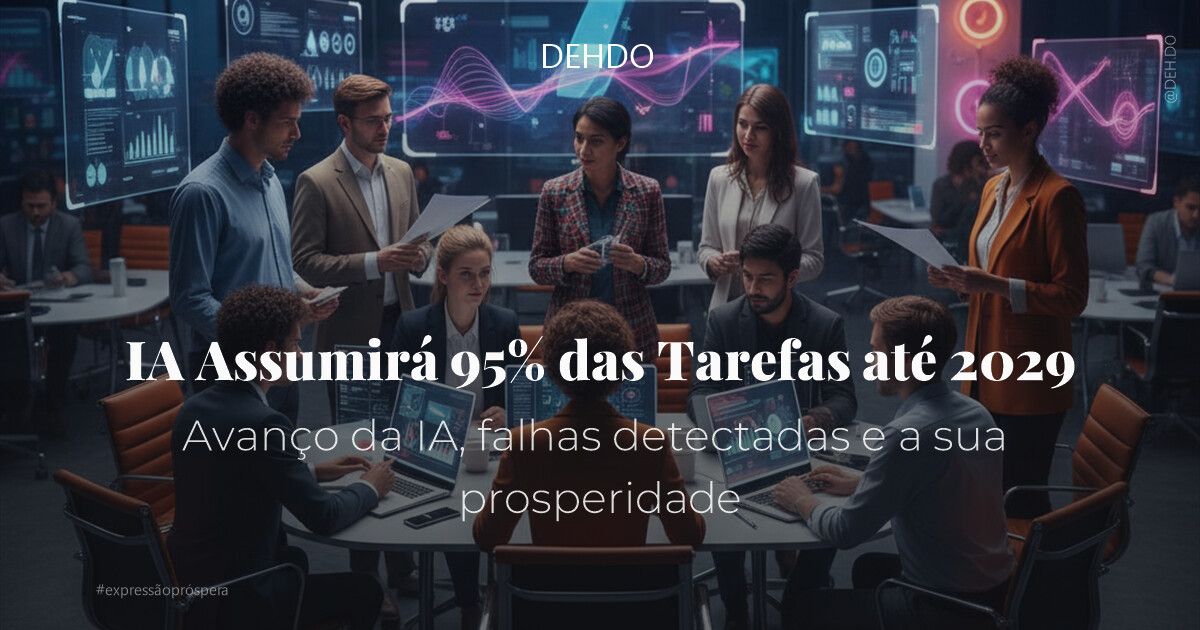 IA Assumirá 95% das Tarefas até 2029