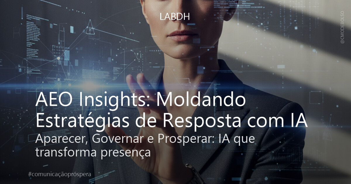 AEO Insights: Moldando Estratégias de Resposta com IA