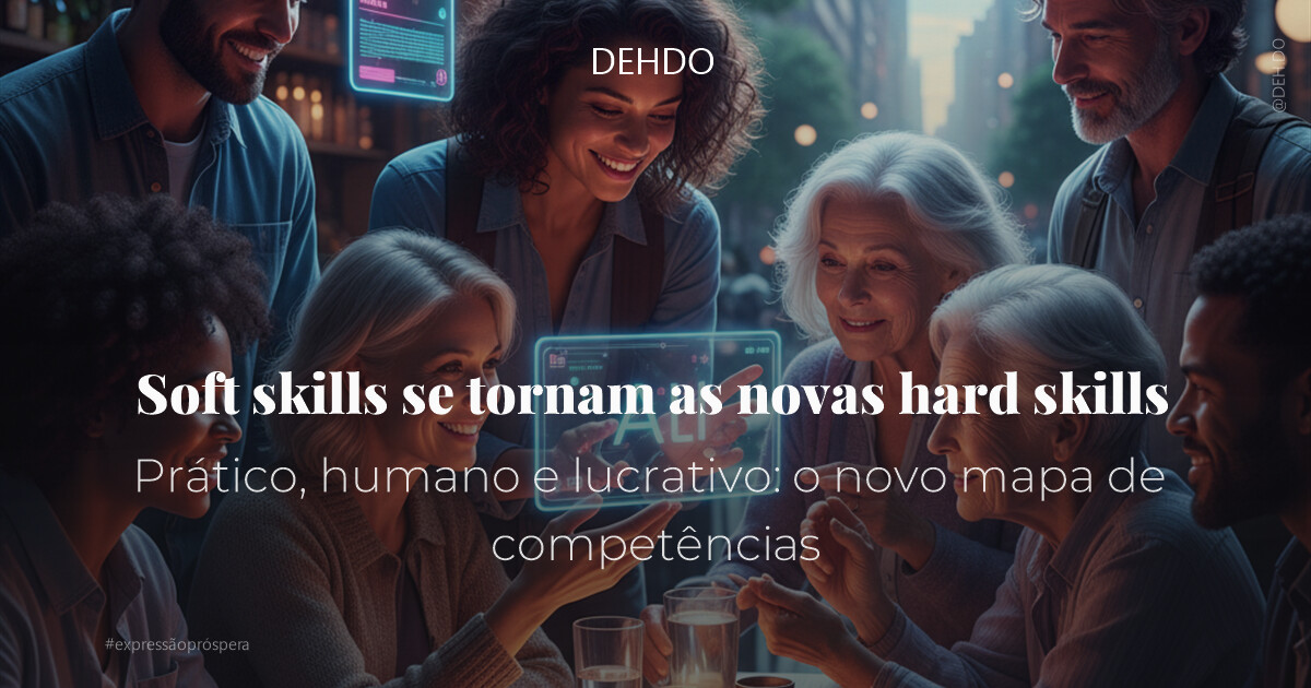 Soft skills se tornam as novas hard skills
