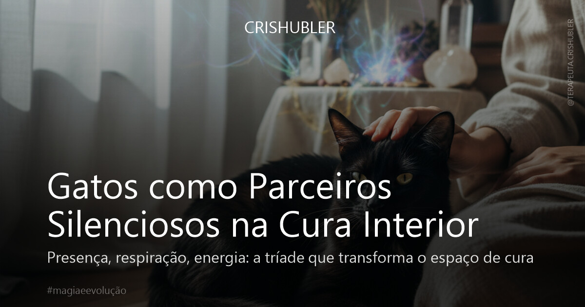 Gatos como Parceiros Silenciosos na Cura Interior