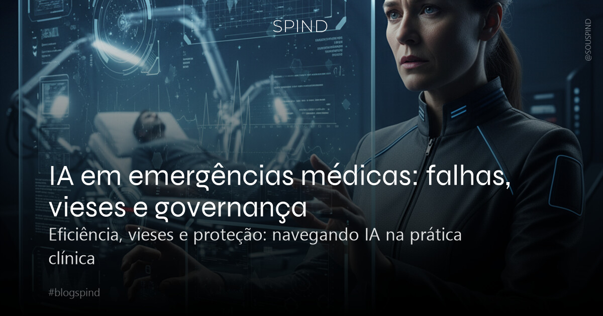 IA em emergências médicas: falhas, vieses e governança