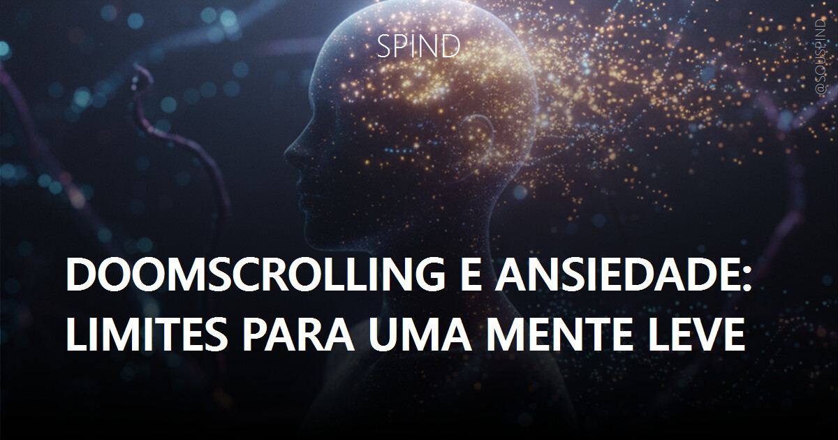 Doomscrolling e ansiedade: limites para uma mente leve