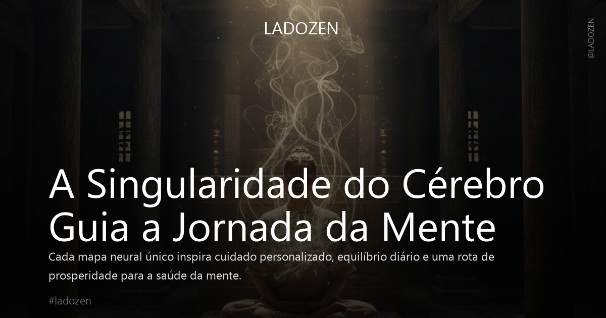 A Singularidade do Cérebro Guia a Jornada da Mente