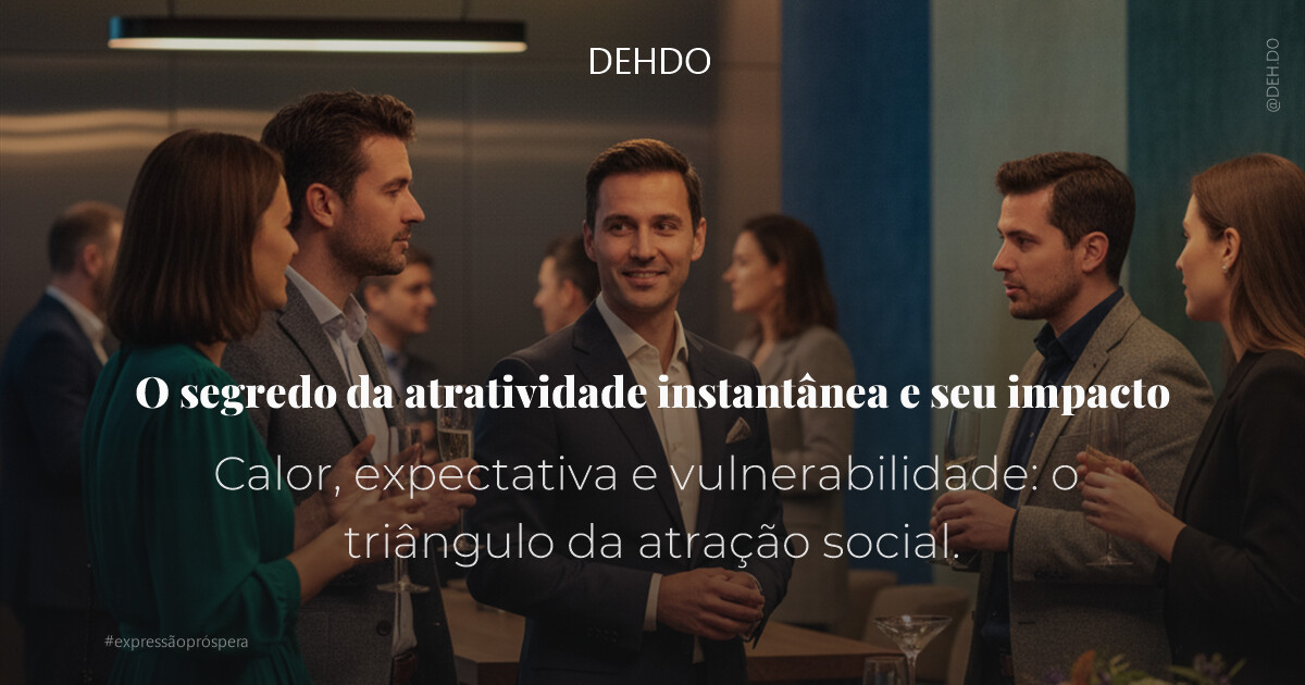O segredo da atratividade instantânea e seu impacto