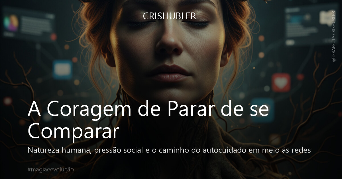 A Coragem de Parar de se Comparar