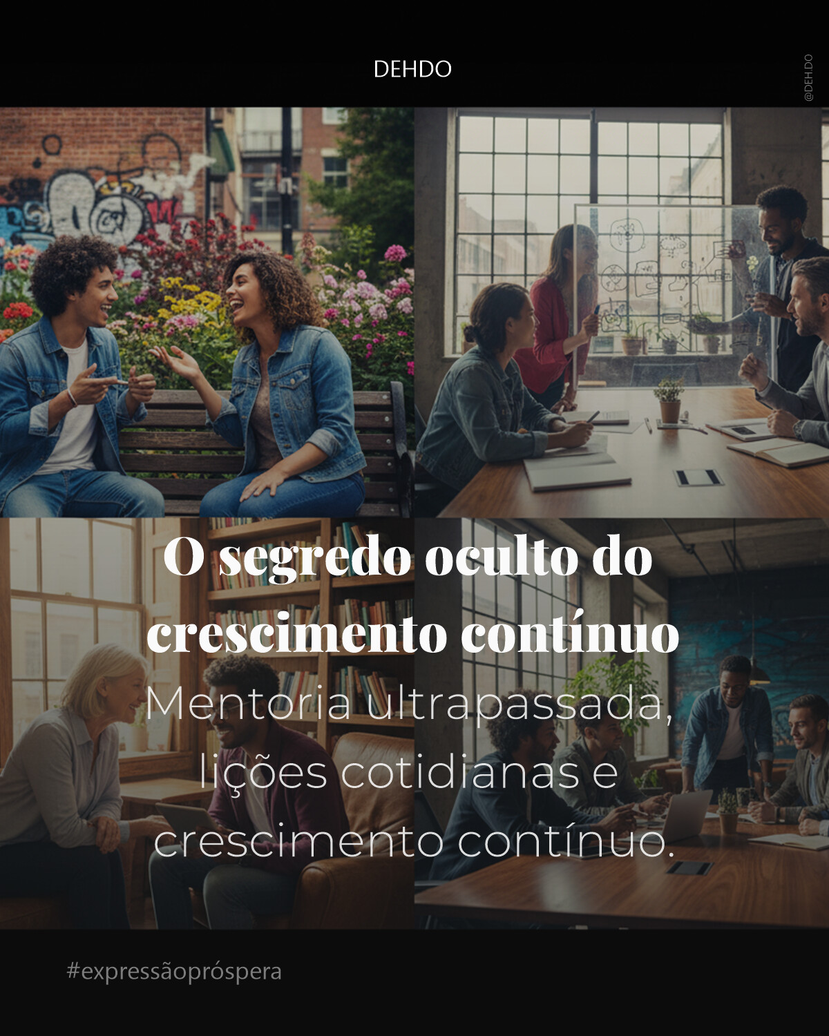 O segredo oculto do crescimento contínuo