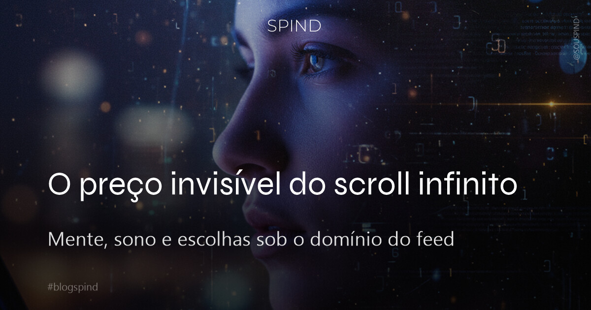 O preço invisível do scroll infinito