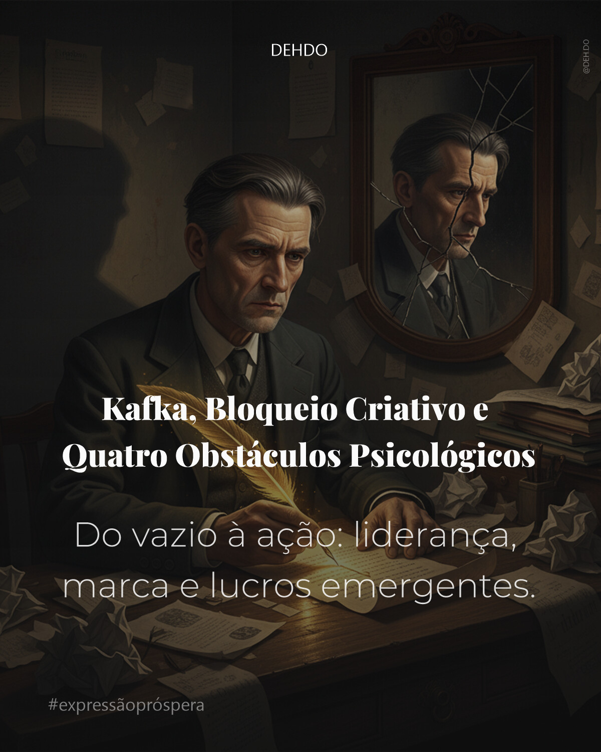 Kafka, Bloqueio Criativo e Quatro Obstáculos Psicológicos