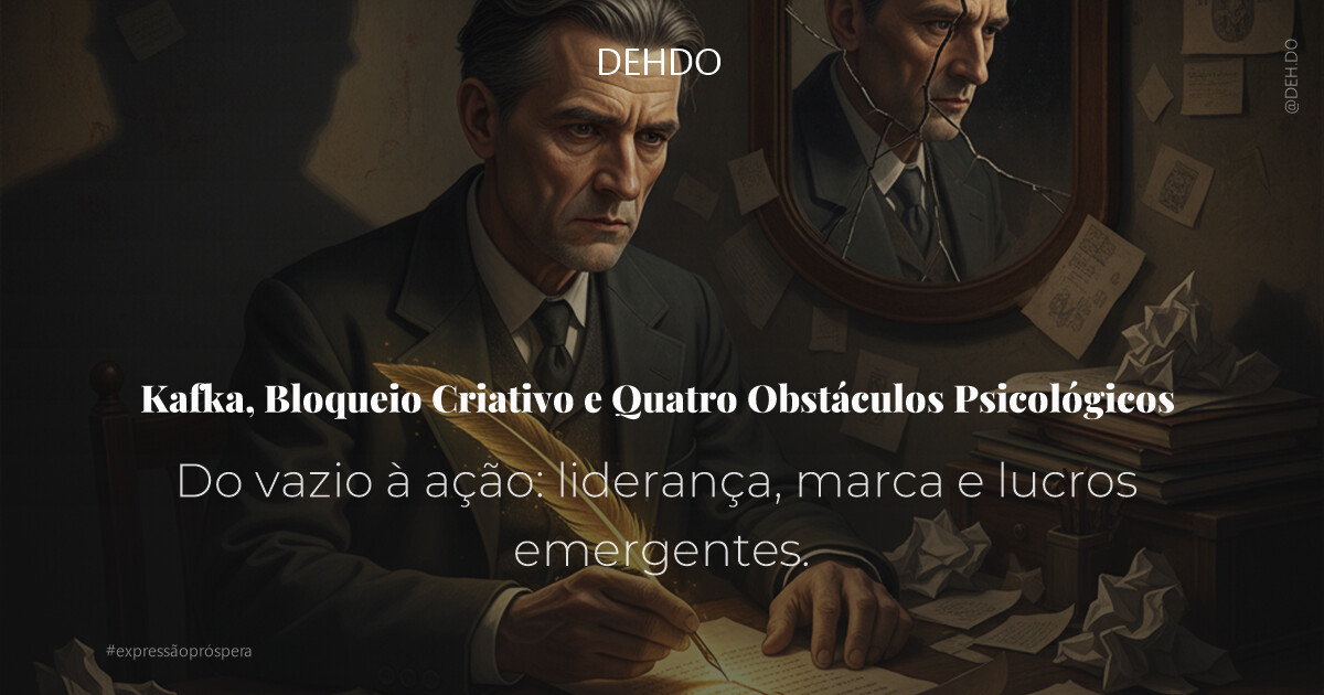 Kafka, Bloqueio Criativo e Quatro Obstáculos Psicológicos
