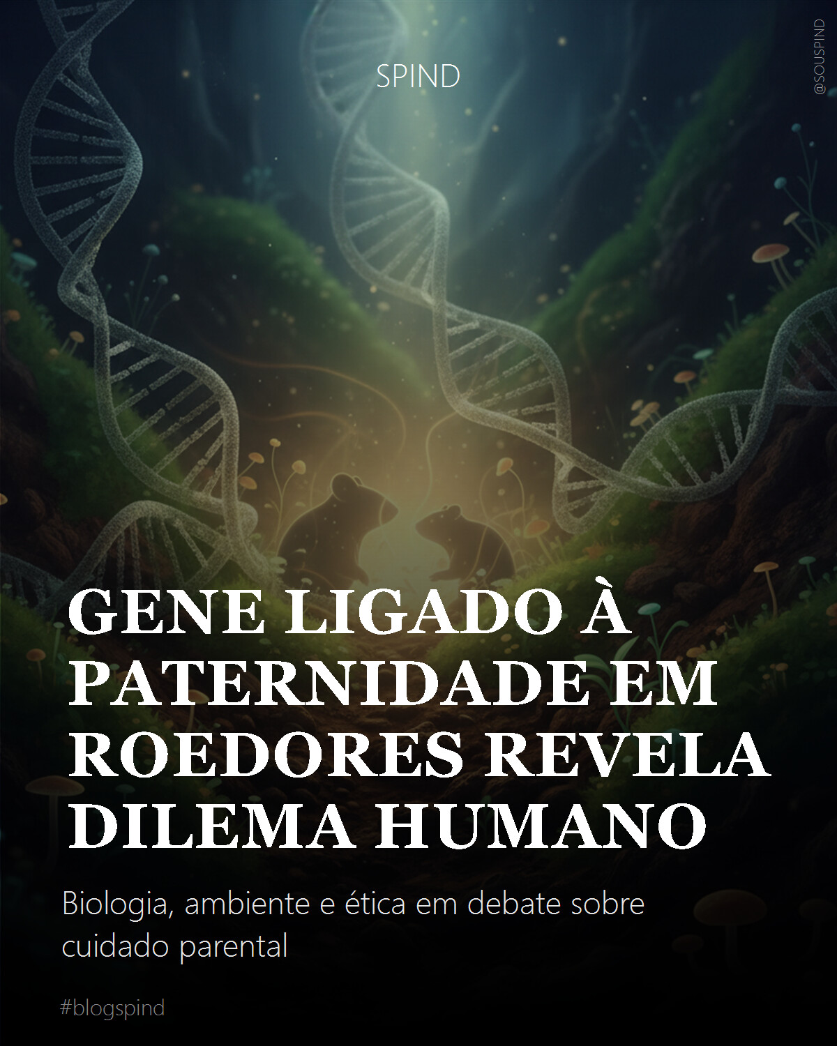 Gene ligado à paternidade em roedores revela dilema humano