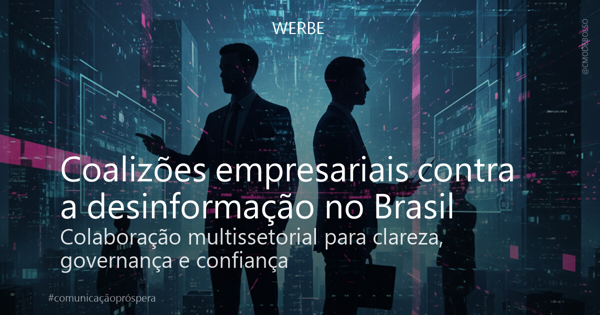 Coalizões empresariais contra a desinformação no Brasil