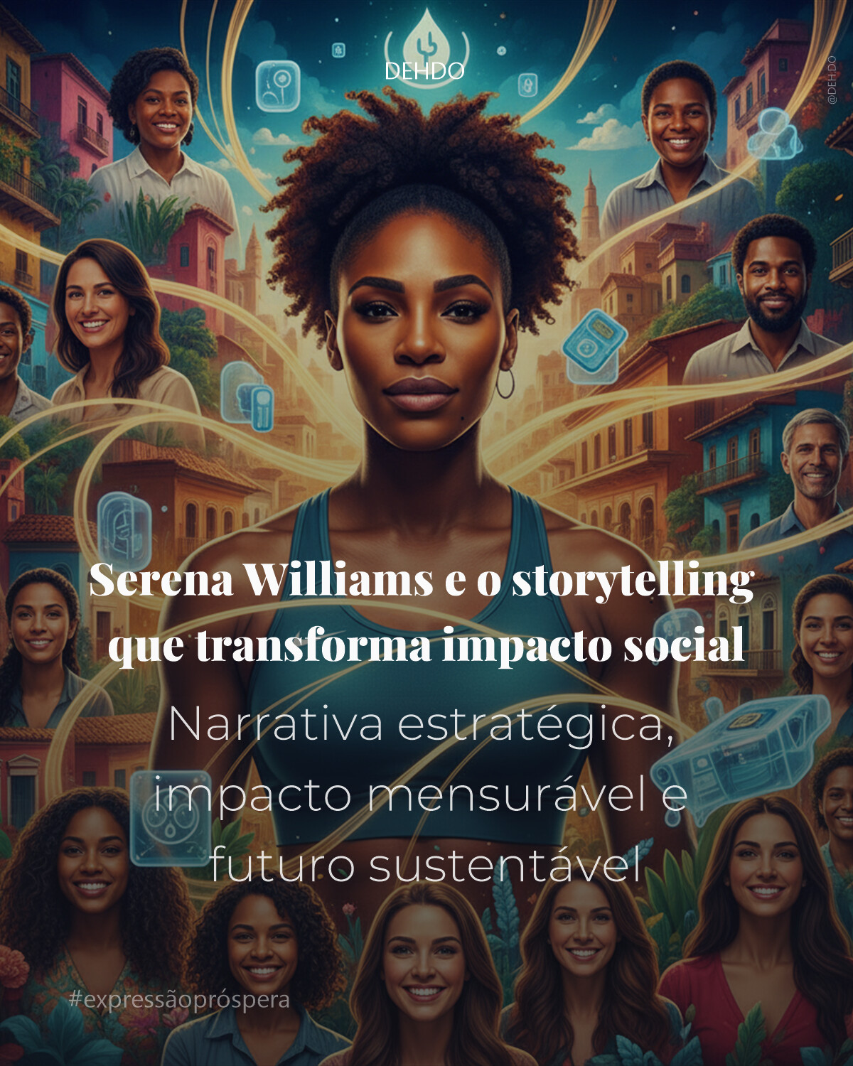 Serena Williams e o storytelling que transforma impacto social