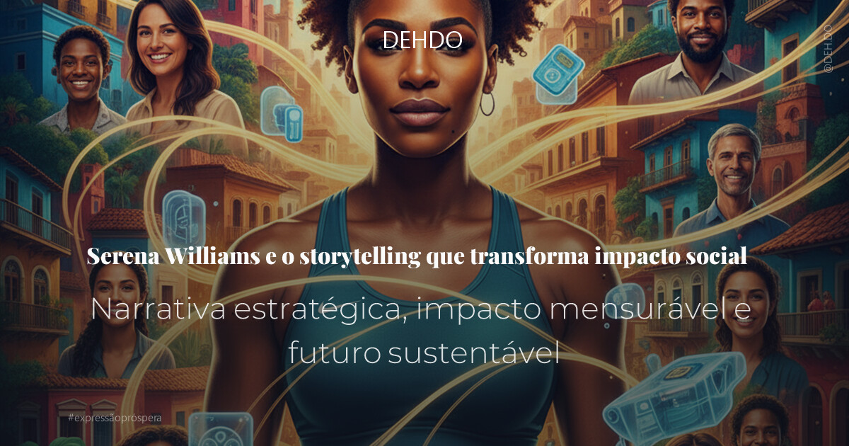 Serena Williams e o storytelling que transforma impacto social