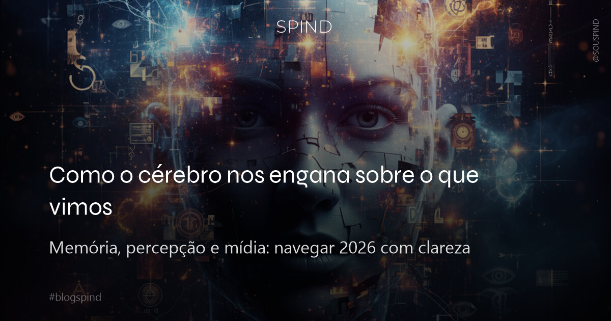 Como o cérebro nos engana sobre o que vimos