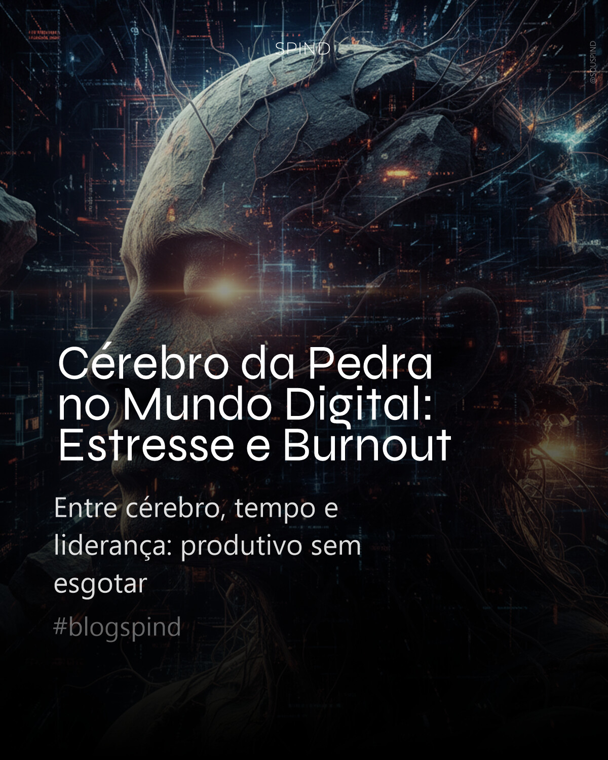 Cérebro da Pedra no Mundo Digital: Estresse e Burnout