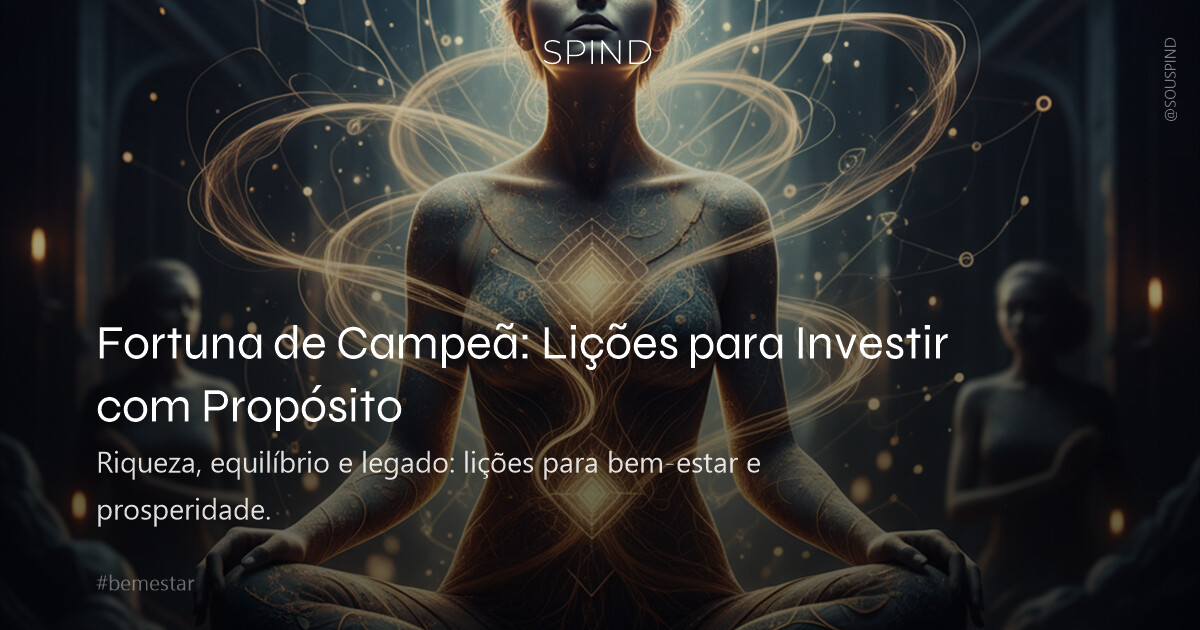 Fortuna de Campeã: Lições para Investir com Propósito