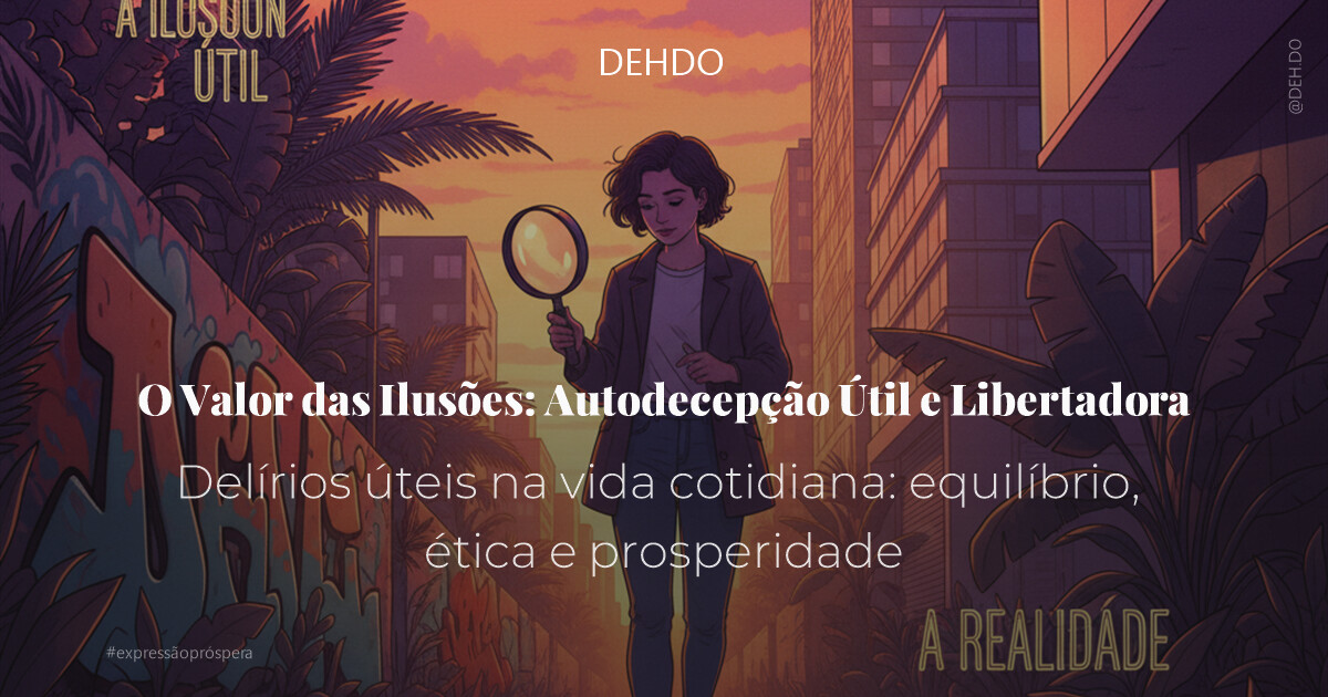 O Valor das Ilusões: Autodecepção Útil e Libertadora