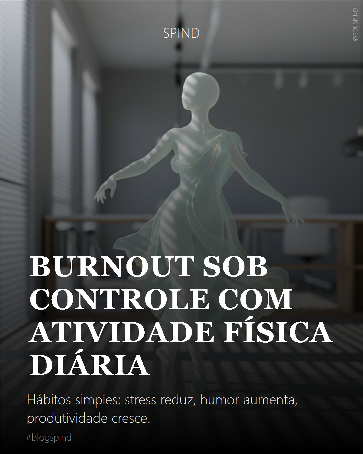 Burnout sob controle com atividade física diária