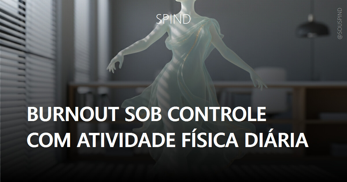 Burnout sob controle com atividade física diária