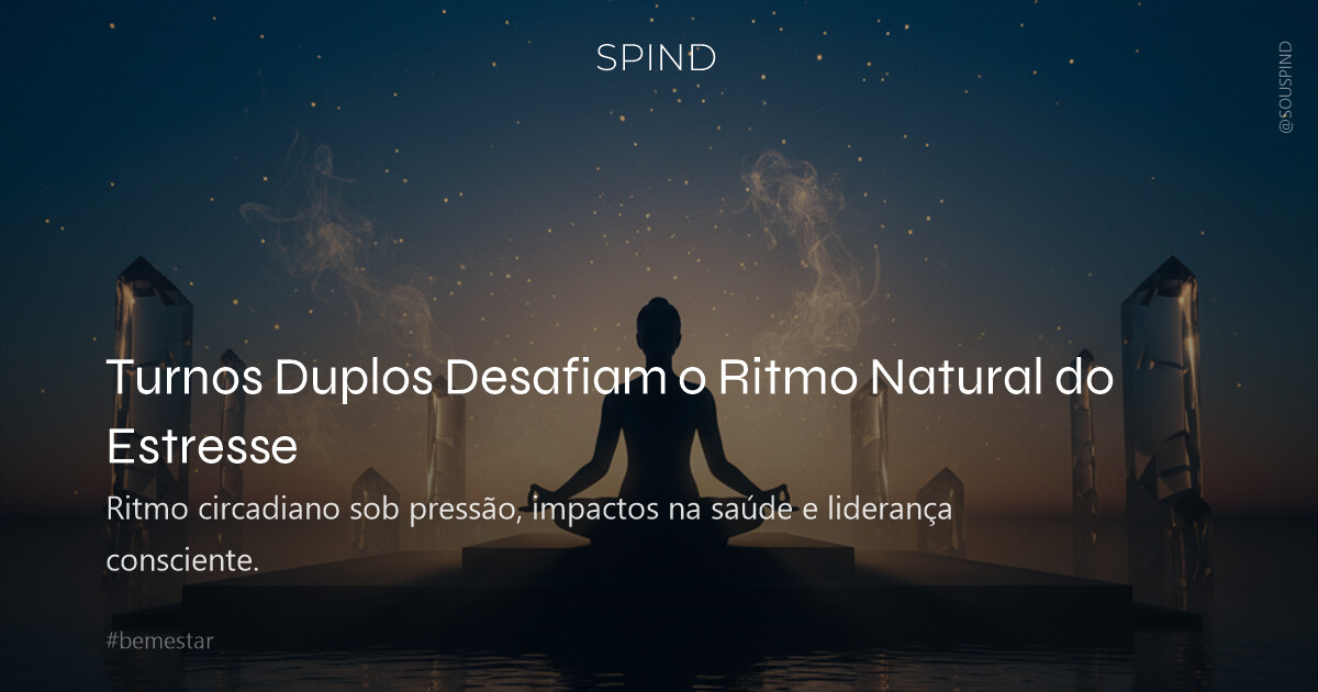 Turnos Duplos Desafiam o Ritmo Natural do Estresse