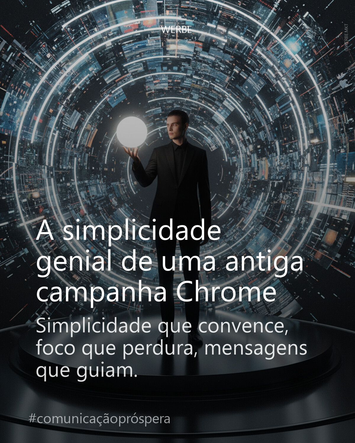 A simplicidade genial de uma antiga campanha Chrome
