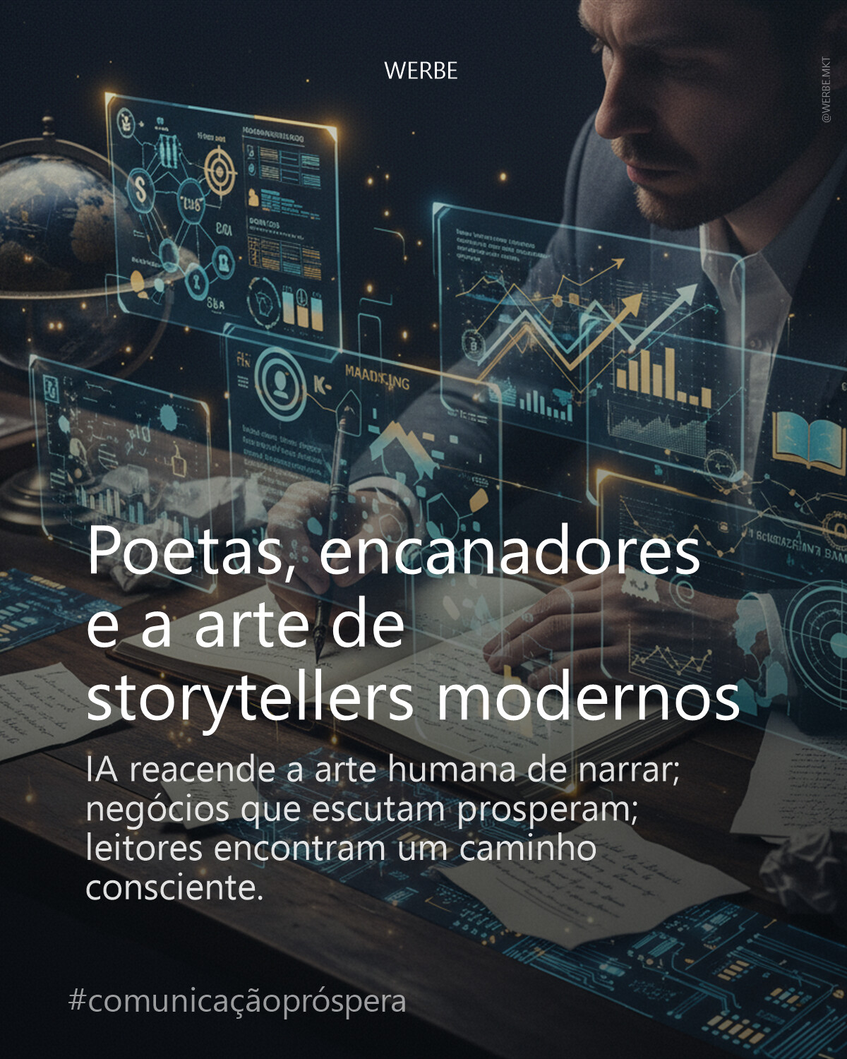 Poetas, encanadores e a arte de storytellers modernos