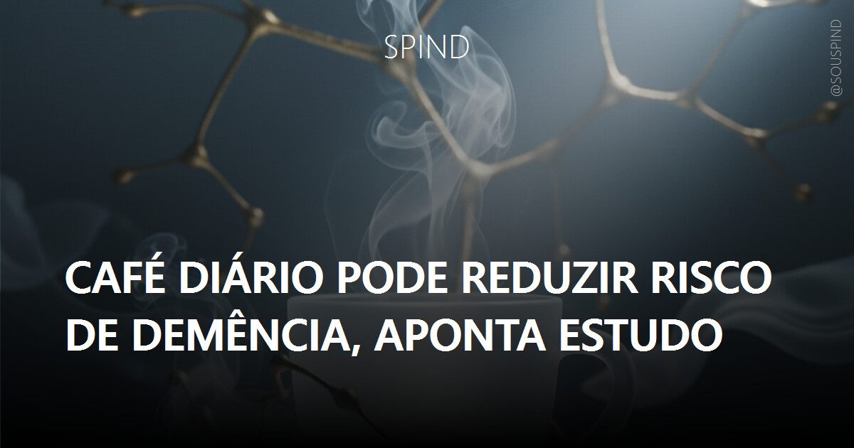 Café diário pode reduzir risco de demência, aponta estudo