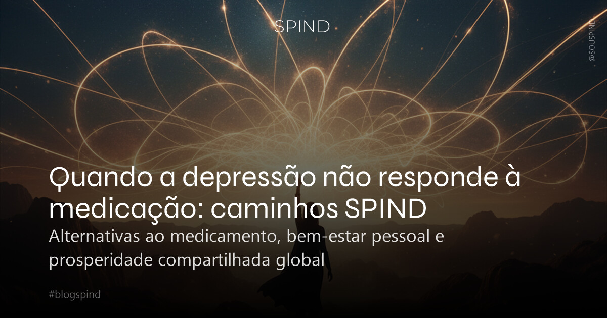 Quando a depressão não responde à medicação: caminhos SPIND