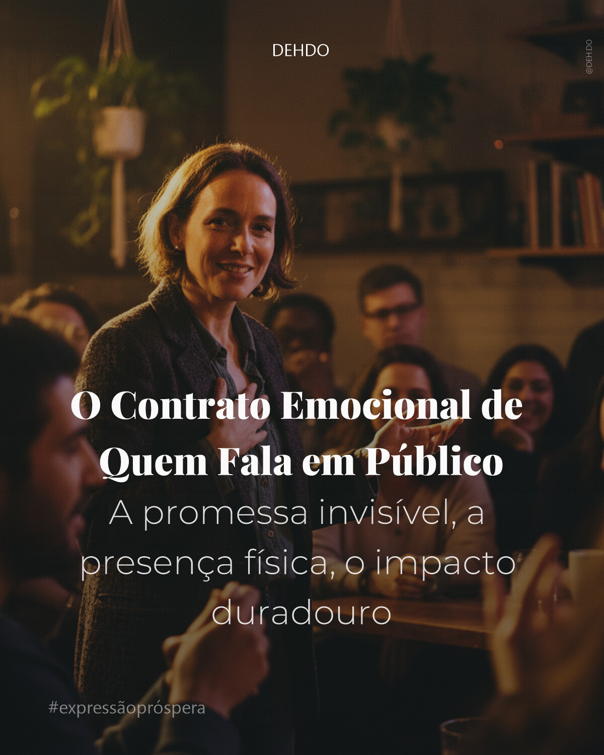 O Contrato Emocional de Quem Fala em Público