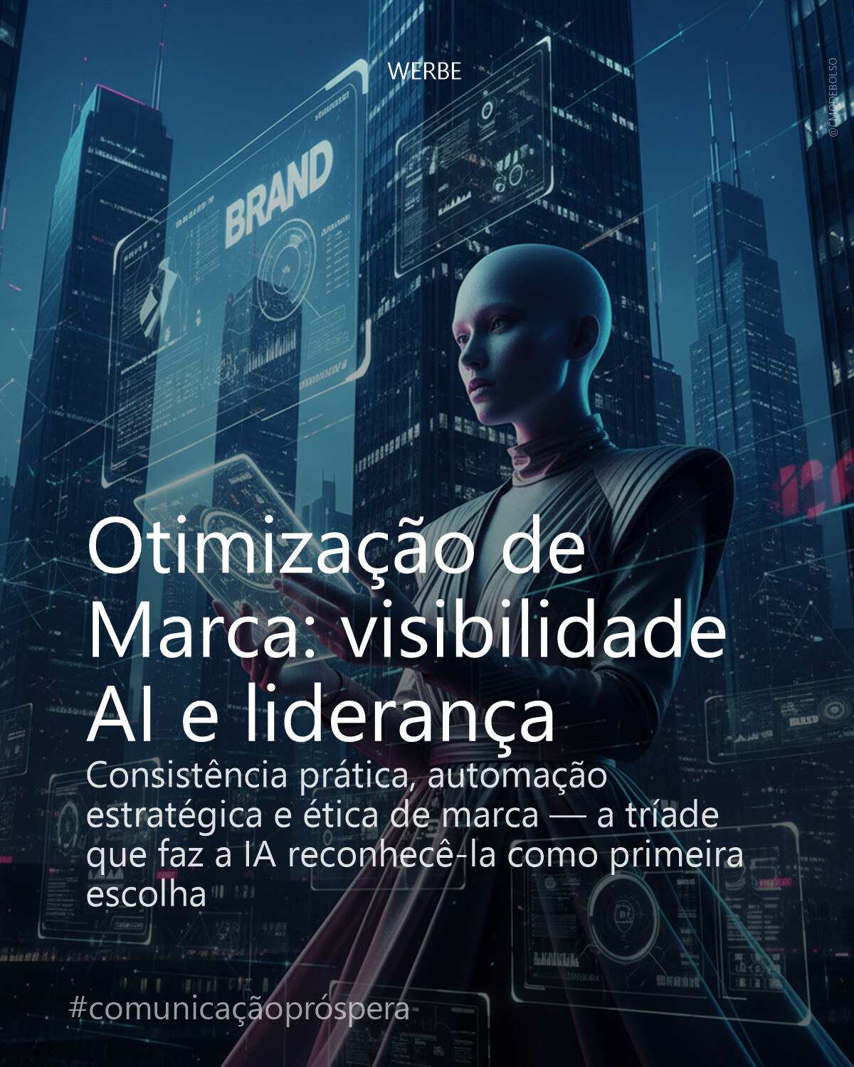 Otimização de Marca: visibilidade AI e liderança