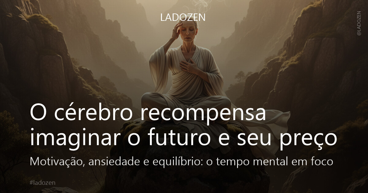 O cérebro recompensa imaginar o futuro e seu preço