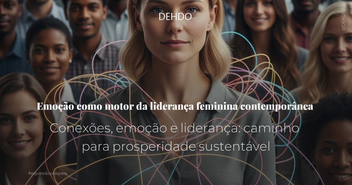 Emoção como motor da liderança feminina contemporânea