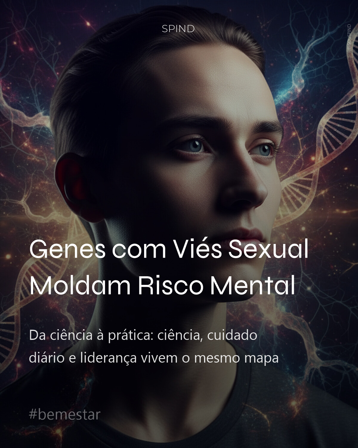 Genes com Viés Sexual Moldam Risco Mental