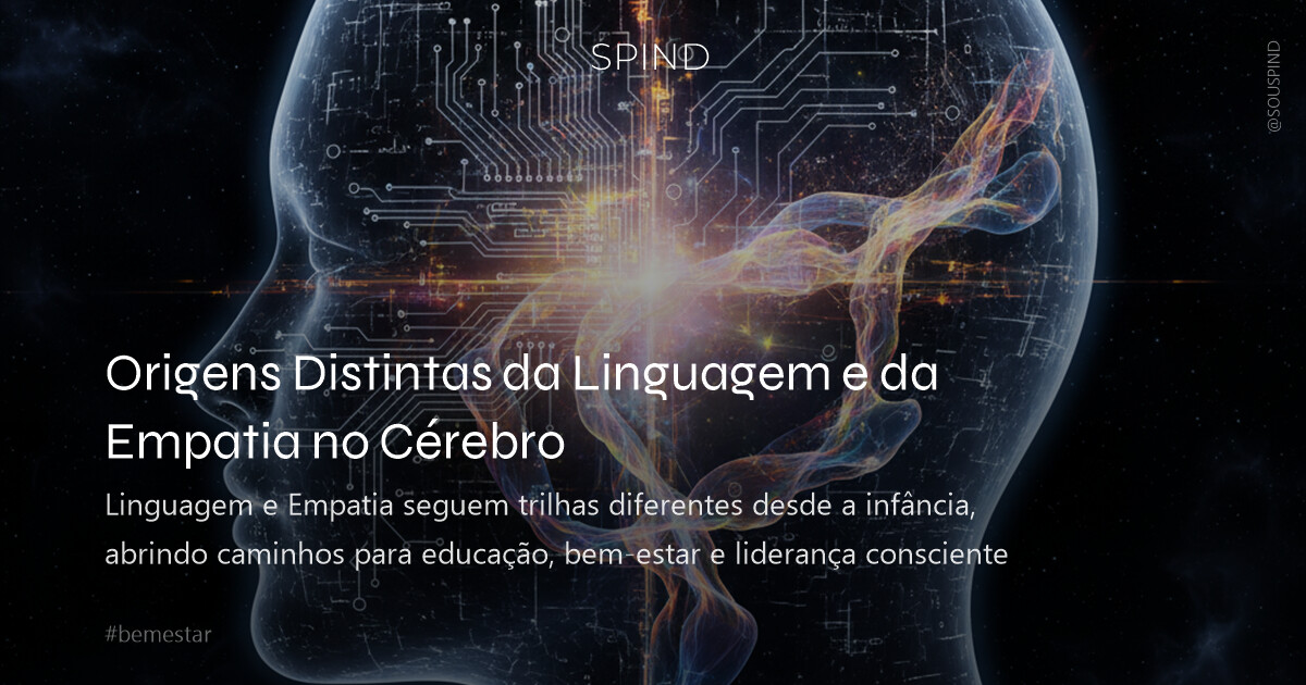 Origens Distintas da Linguagem e da Empatia no Cérebro