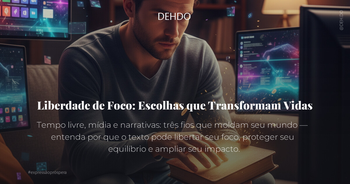 Liberdade de Foco: Escolhas que Transformam Vidas