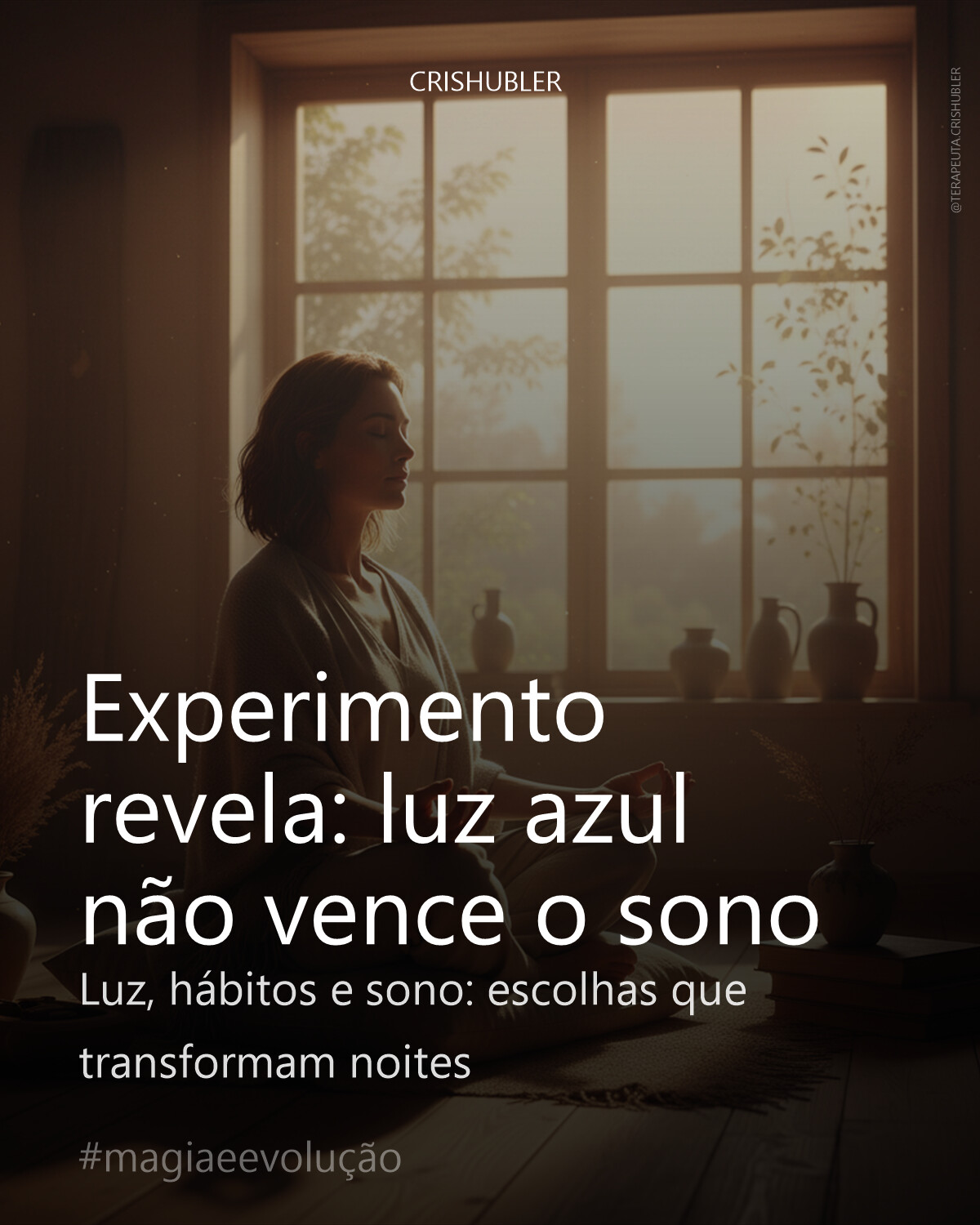 Experimento revela: luz azul não vence o sono