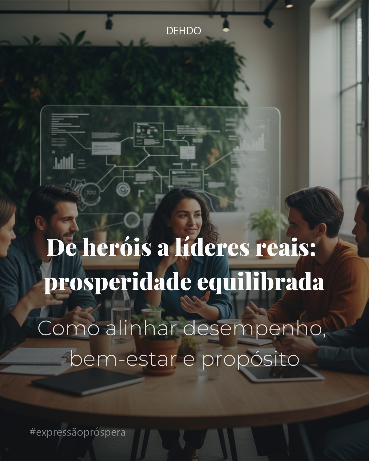 De heróis a líderes reais: prosperidade equilibrada