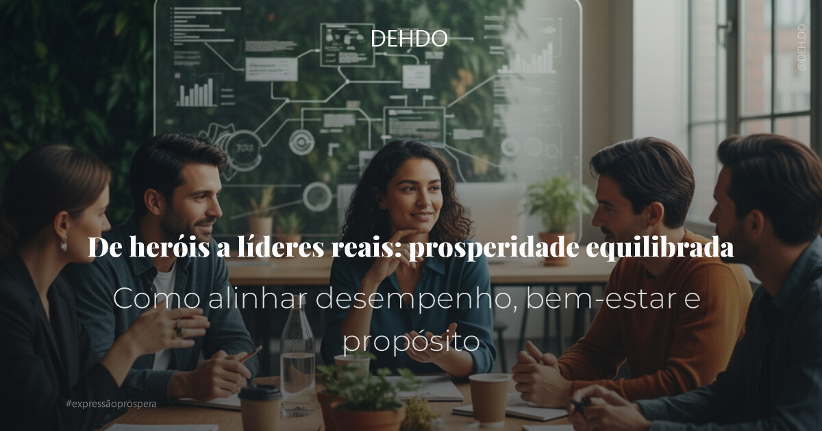 De heróis a líderes reais: prosperidade equilibrada