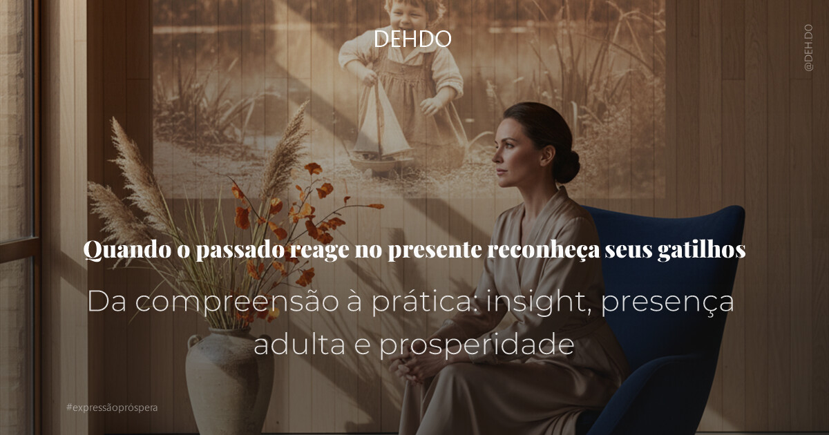 Quando o passado reage no presente reconheça seus gatilhos