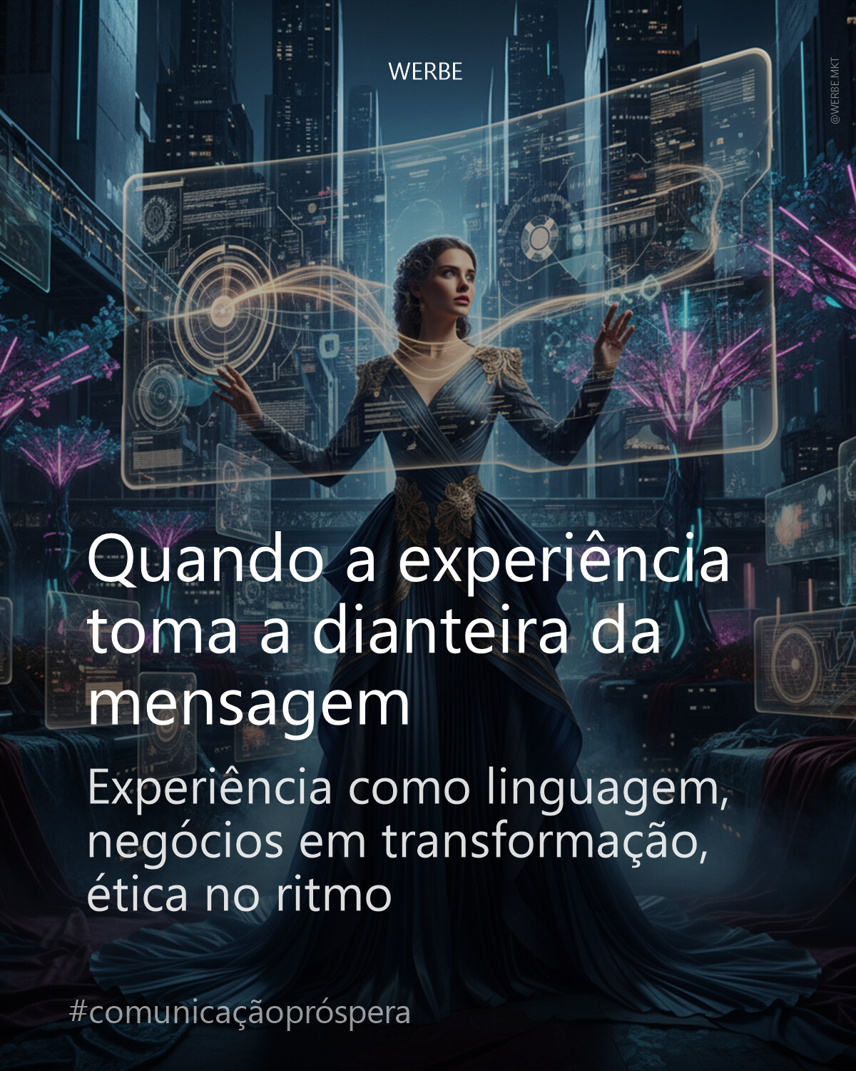 Quando a experiência toma a dianteira da mensagem