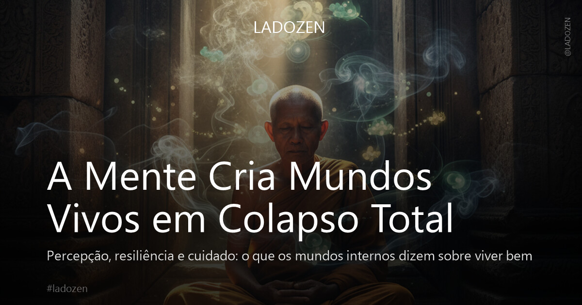 A Mente Cria Mundos Vivos em Colapso Total