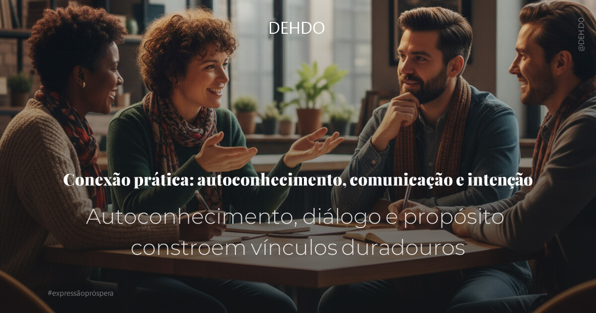 Conexão prática: autoconhecimento, comunicação e intenção