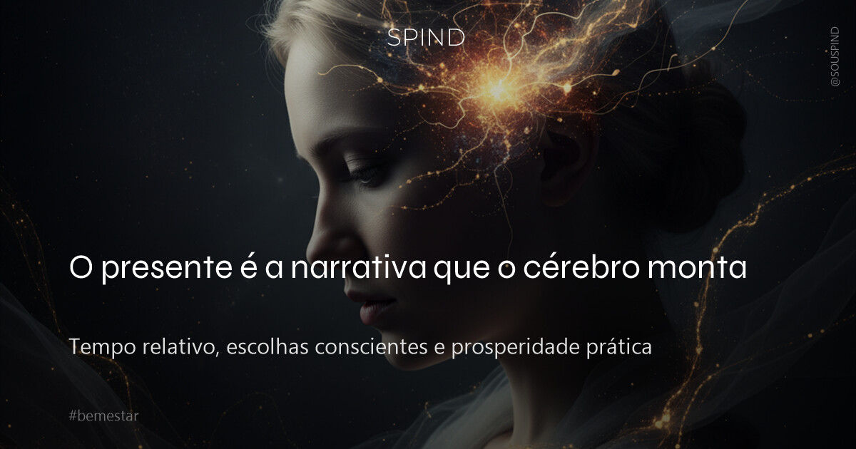 O presente é a narrativa que o cérebro monta