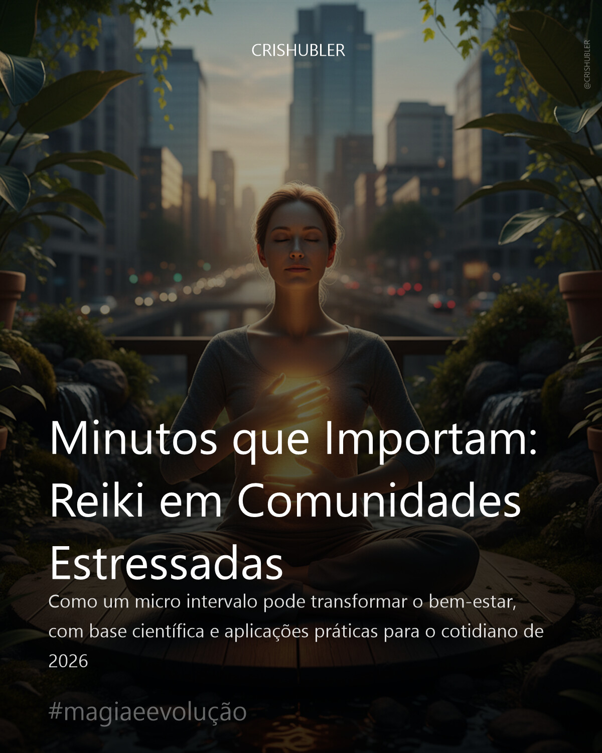Minutos que Importam: Reiki em Comunidades Estressadas