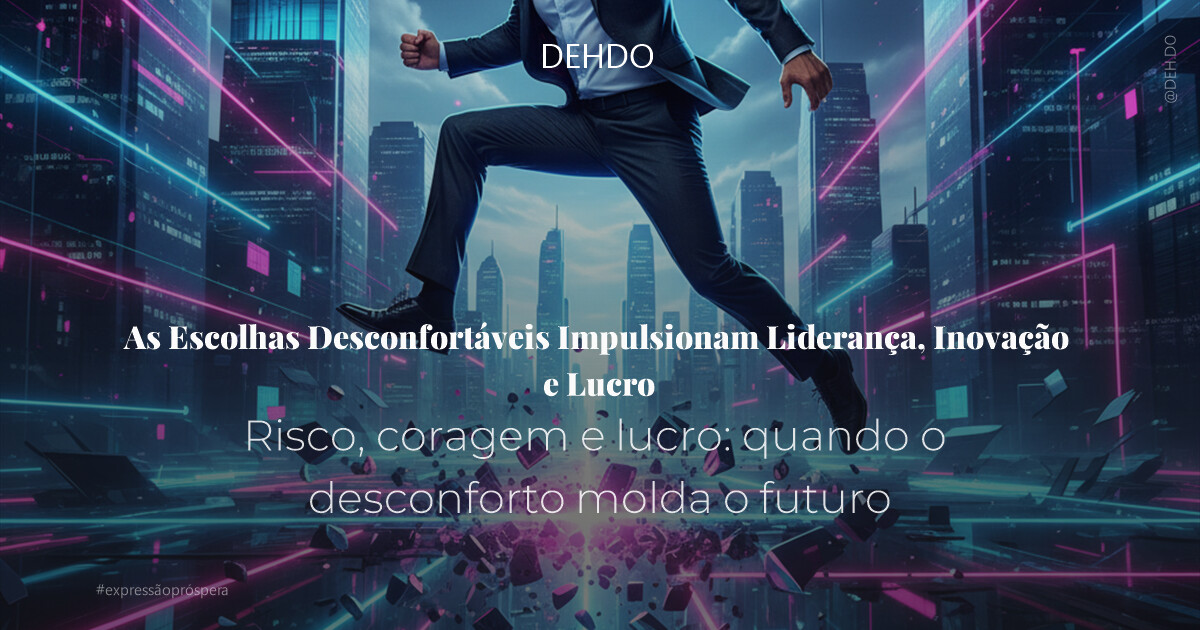 As Escolhas Desconfortáveis Impulsionam Liderança, Inovação e Lucro