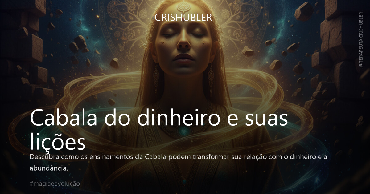 Um retrato místico e profundamente atmosférico de uma pessoa em contemplação serena, banhada por uma luz dourada etérea. Padrões sutis e intrincados, que lembram a Árvore da Vida, brilham suavemente ao fundo, entrelaçando-se em paredes antigas e texturizadas ou em poeira cósmica. Correntes fluidas de energia luminosa e abstrata (simbolizando dinheiro e abundância) giram em torno da figura, sugerindo interconexão. A composição deve ser rica em alto contraste, com sombras e realces dramáticos, e uma estética cinematográfica 4K ultra-realista. Foco em elementos de desfoque suave e detalhes nítidos onde desejado.