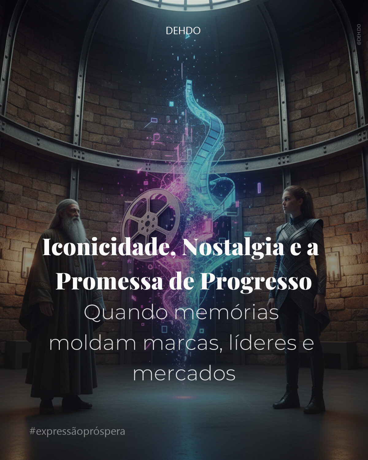 Iconicidade, Nostalgia e a Promessa de Progresso