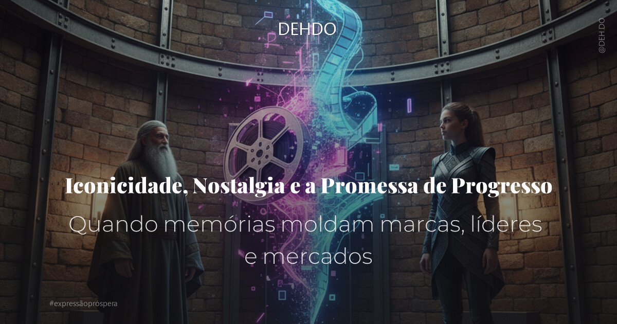 Iconicidade, Nostalgia e a Promessa de Progresso