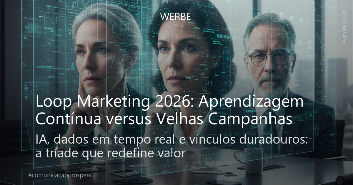 Loop Marketing 2026: Aprendizagem Contínua versus Velhas Campanhas